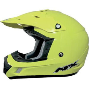 AFX FX17Y Hi-Visability Yellow Youth Helmet - Large - [0111-0784]