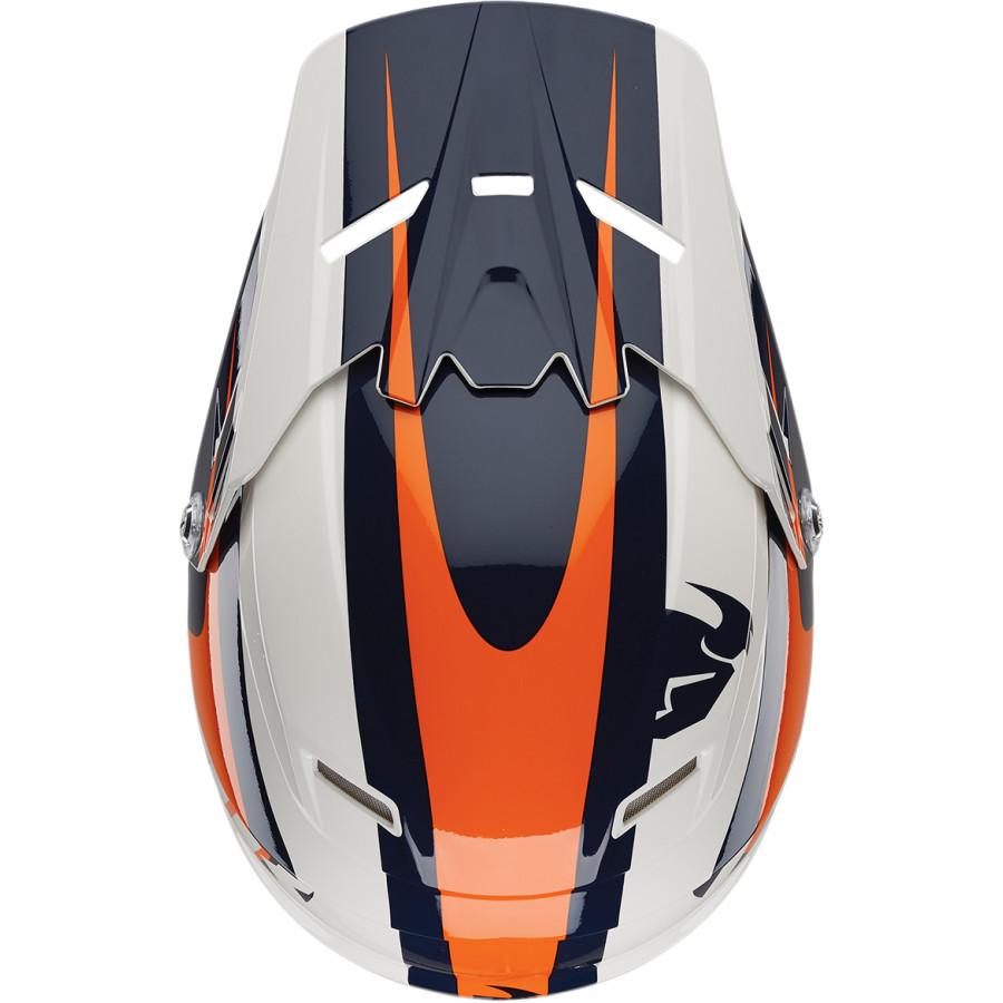 Thor Youth Richochet Blue/Orange Helmet - Image 2