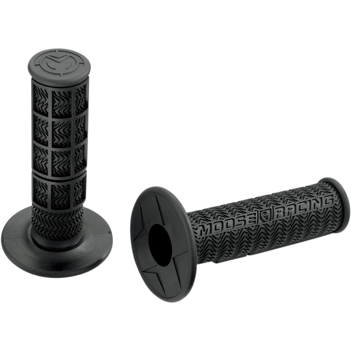 Handlebar Grips - Black - (0630-0390) Moose - Image 2