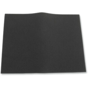 Uni Air Filters Bulk Filter Foam - 12.0 x 16.0 x 3/8 Inch - Black Fine - (1011-1025)