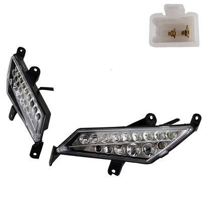 Headlight - ATV - Tao Tao Raptor, Rex, Coleman AT125-EX, AT125Y - Left and Right Set