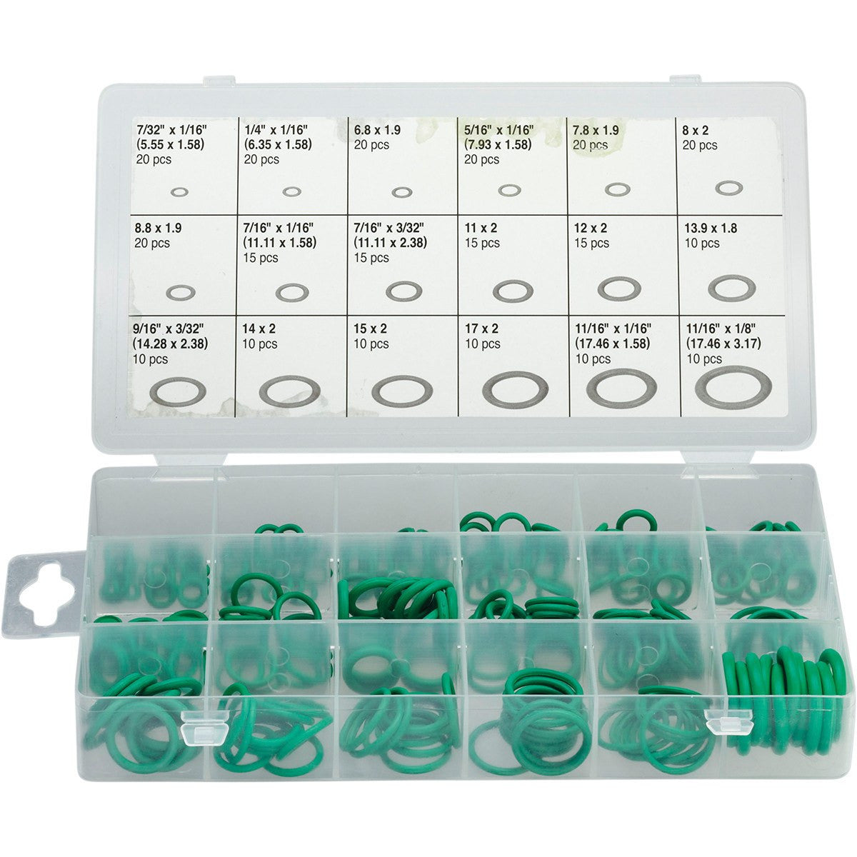 Moose Racing O-Ring Assortment - SAE and Metric - 270 piece - (2402-0163) - Image 2