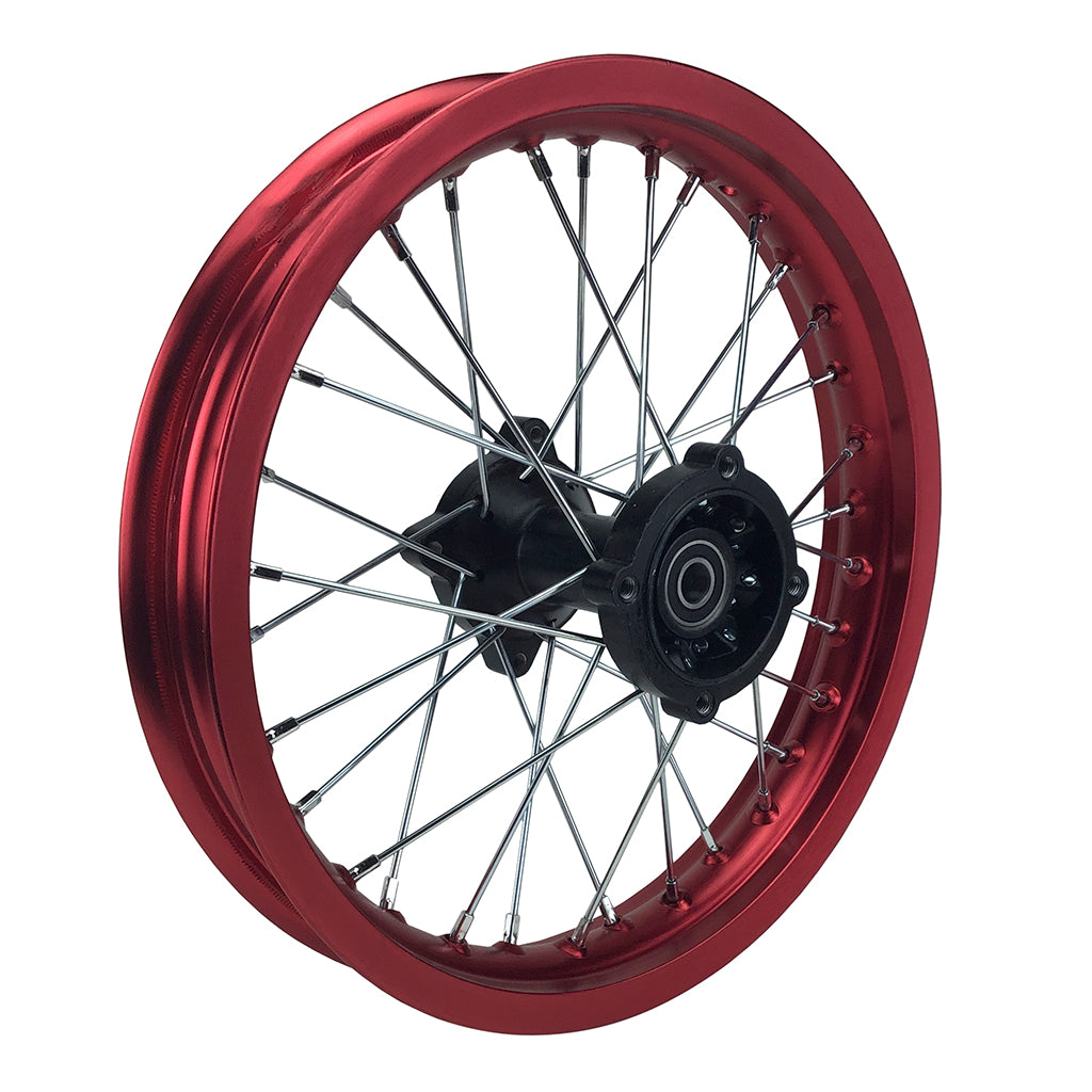 Rim Wheel - Rear - 14.0 x 1.85 Inch - 15mm ID - Tao Tao DB17 Dirt Bike - RED - Image 2