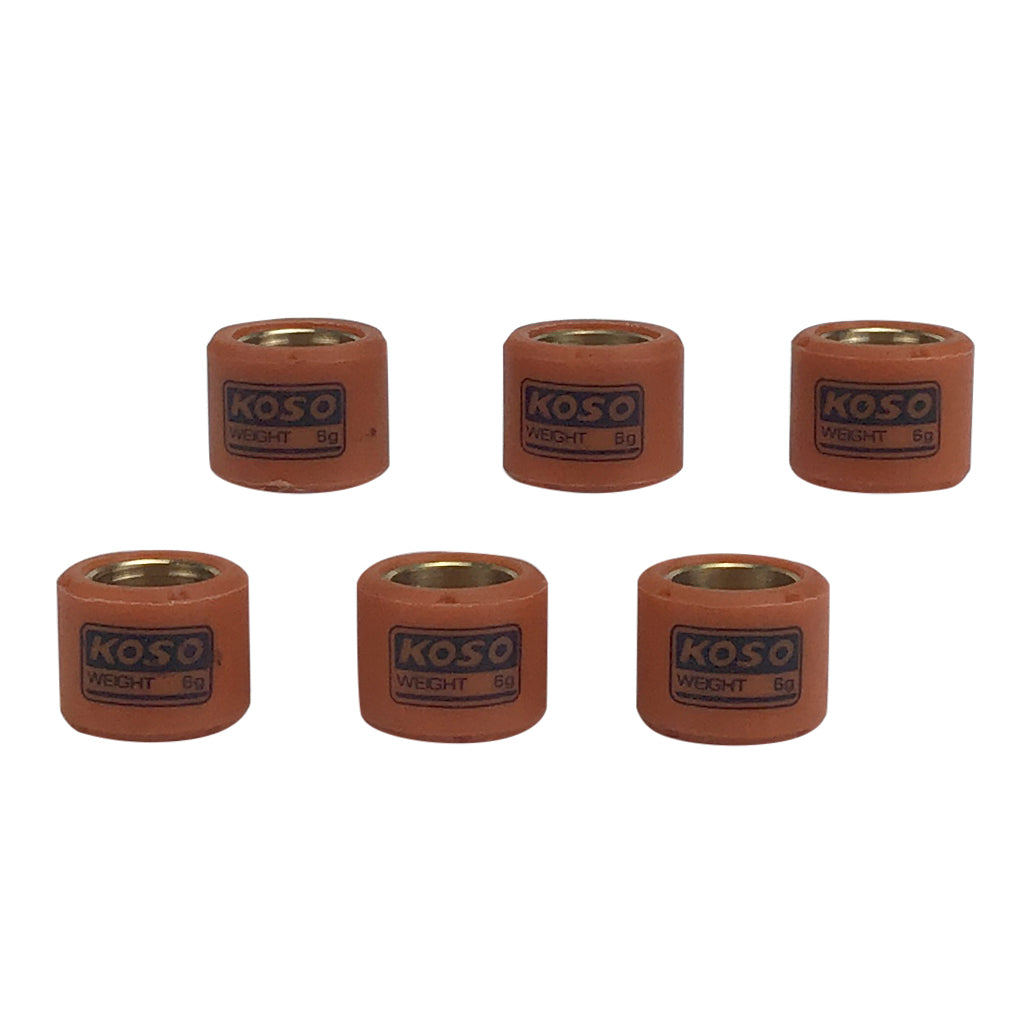 15x12 Variator Roller Weight Kit - 2-Stroke 50cc Yamaha JOG Minarelli - 5 grams - Image 3