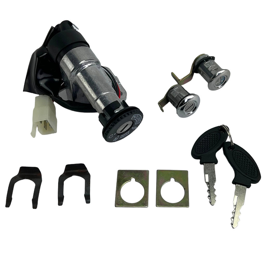 Ignition Key Switch - 4 Wire - GY6 50cc 125cc 150cc 250cc Scooters - Version 92 - Image 3