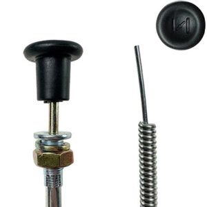 Push Pull Choke Cable - 60.0 Inch - Metal Housing - Universal