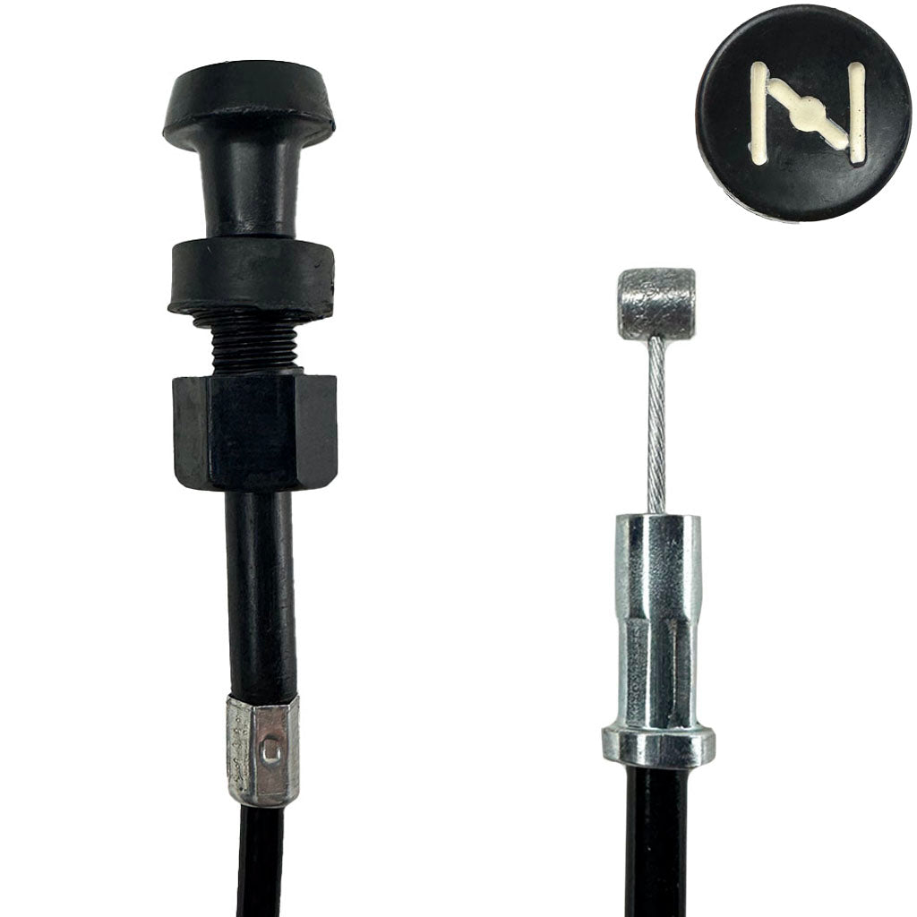 Push Pull Choke Cable - 93.0 Inch - Tao Tao Triton 125 Go-Kart - Version 93 - Image 2