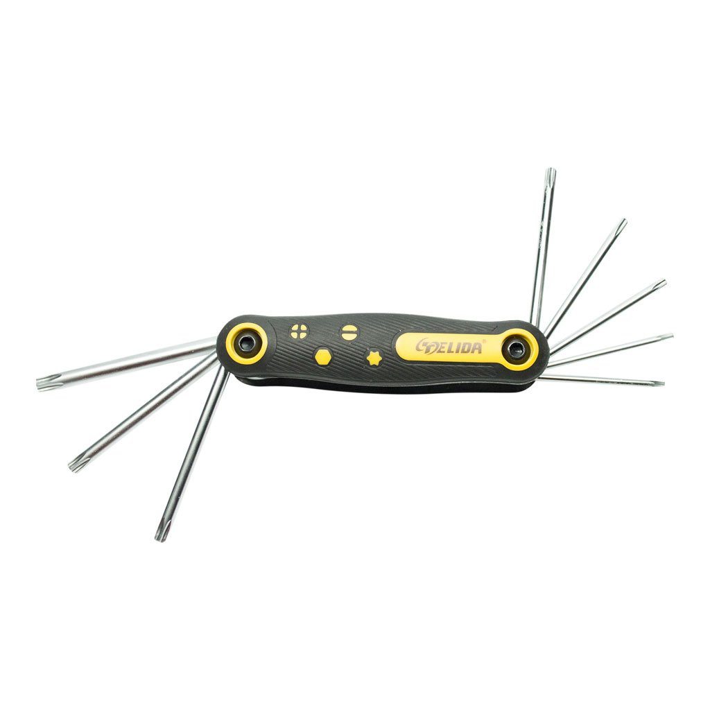 Folding Hex Key / Allen Wrench Metric 8-Piece Set - Image 2