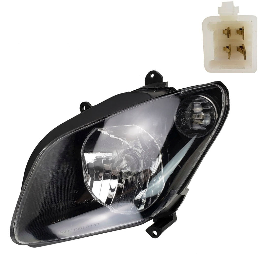Headlight (LEFT) for Jonway YY250T 250cc Scooter - Version 37 LEFT - Image 2