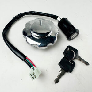 Ignition Key Switch - 4 Wire - Apollo AGB-36 250 Dirt Bike (With Keyed Gas Cap)