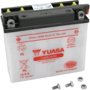 Battery - 7Ah - Lead Acid - (YB7B-B) 6.0 L * 2.3 W * 5.1 H